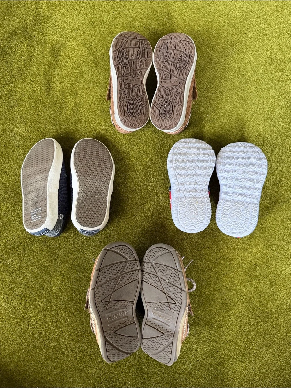 Sperry Kids Multi-Pair Shoes (Size 7 & 8)